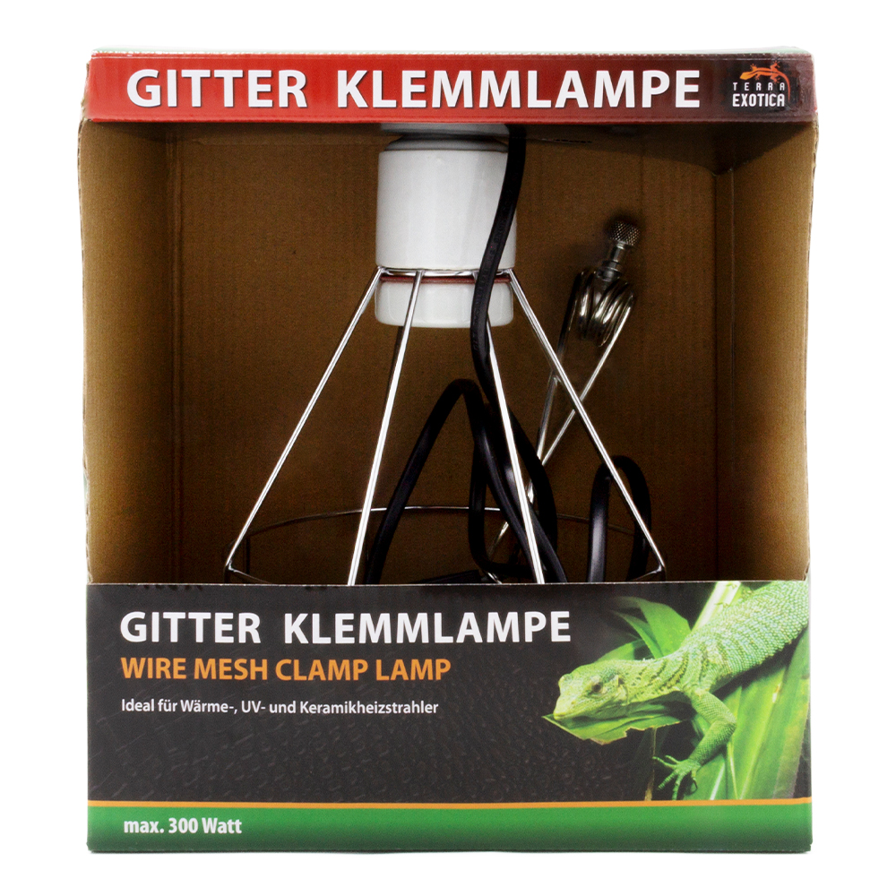 Wire Mesh Clamp Lamp - Gitter-Klemmlampe
