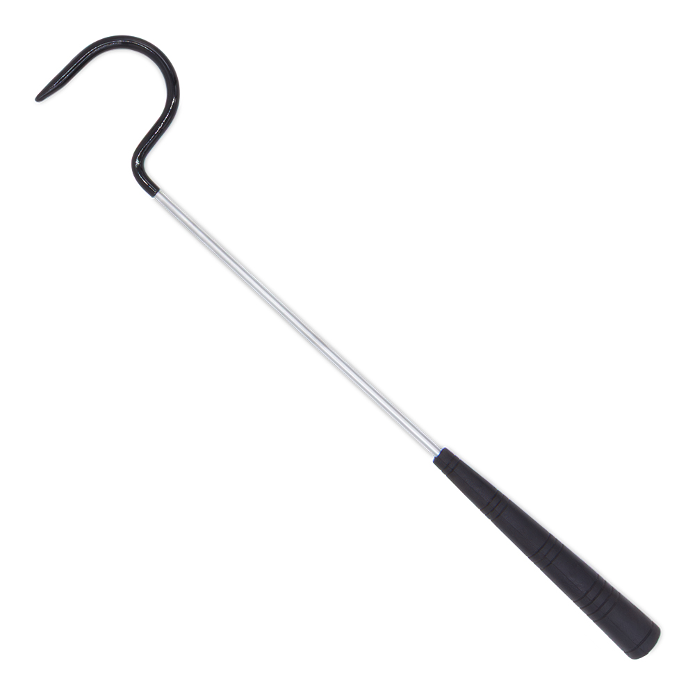 Edelstahl Schlangenhaken - ca. 50 cm - mit Gummierung