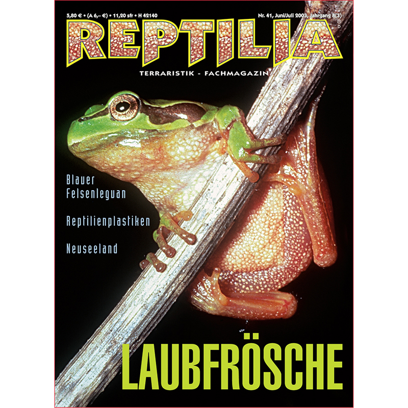 Reptilia 41 - Laubfrösche