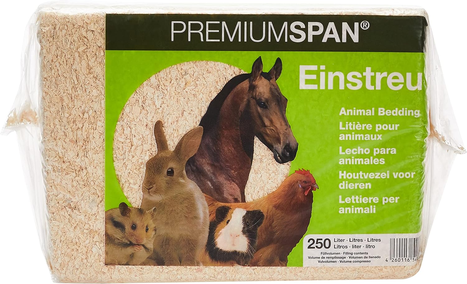 PREMIUMSPAN Einstreu 10 Kg (ca. 250 Liter)