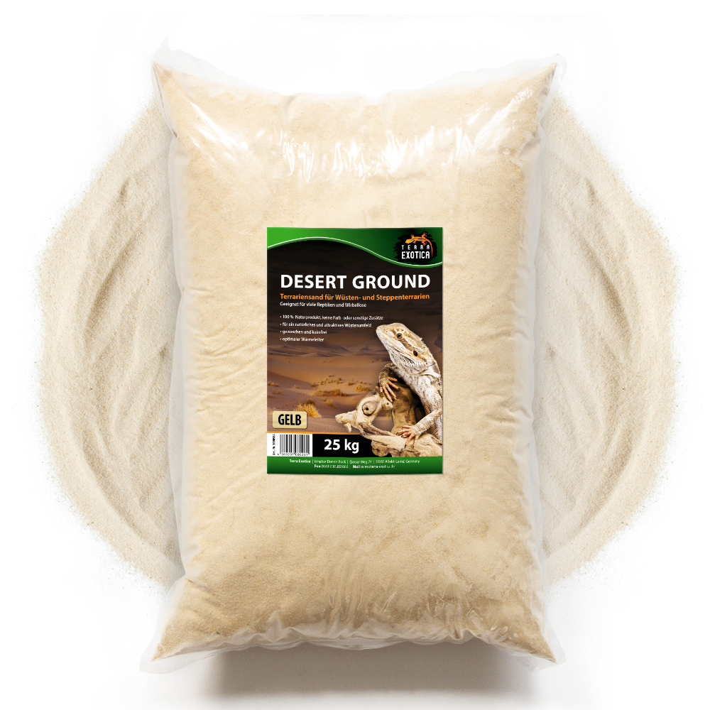 Desert Ground - Terrariensand - 25 kg - Gelb