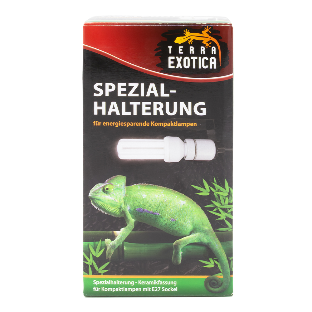 Spezialhalterung - Für energiesparende Kompaktlampen