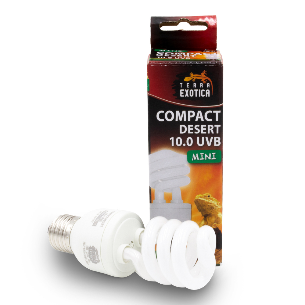 Compact Desert 10.0 UVB Mini - Energiesparende Kompaktlampe - 13 Watt