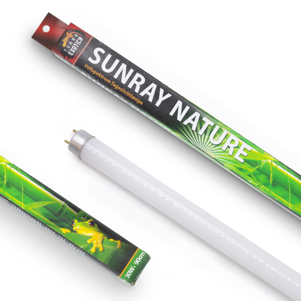 Sunray Nature Leuchtstoffröhre - 30 Watt / 90 cm - T8 Vollsprektrum Tageslichtlampe