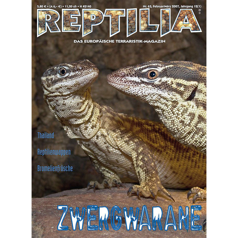 Reptilia 63 - Kleinwarane