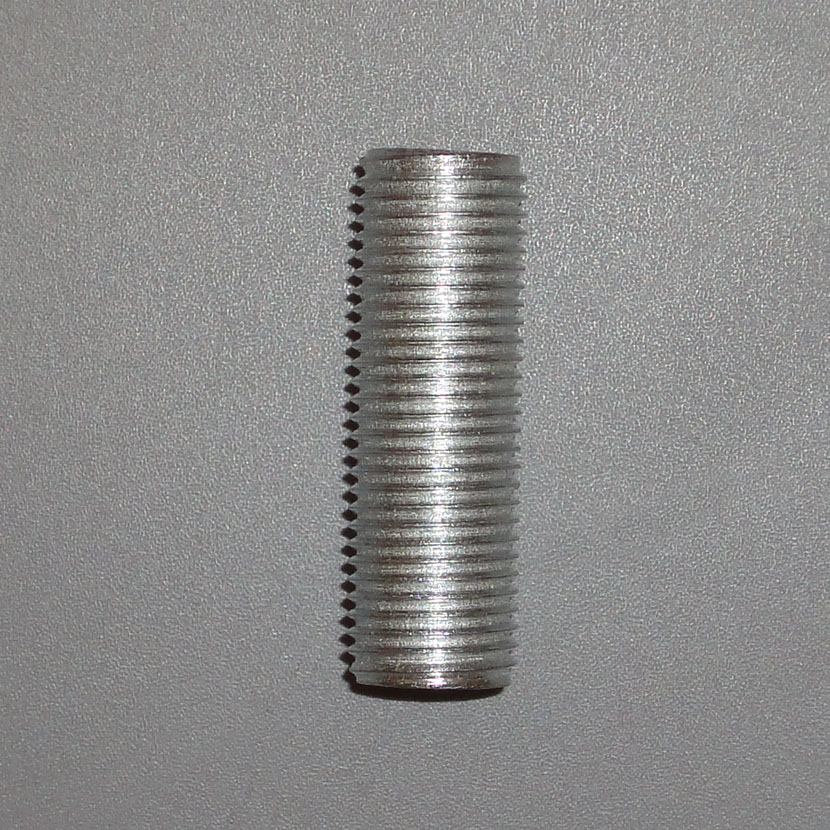 Gewinderohr M10 x 1 x 30 mm für Porzellanfassung mit Gewinde