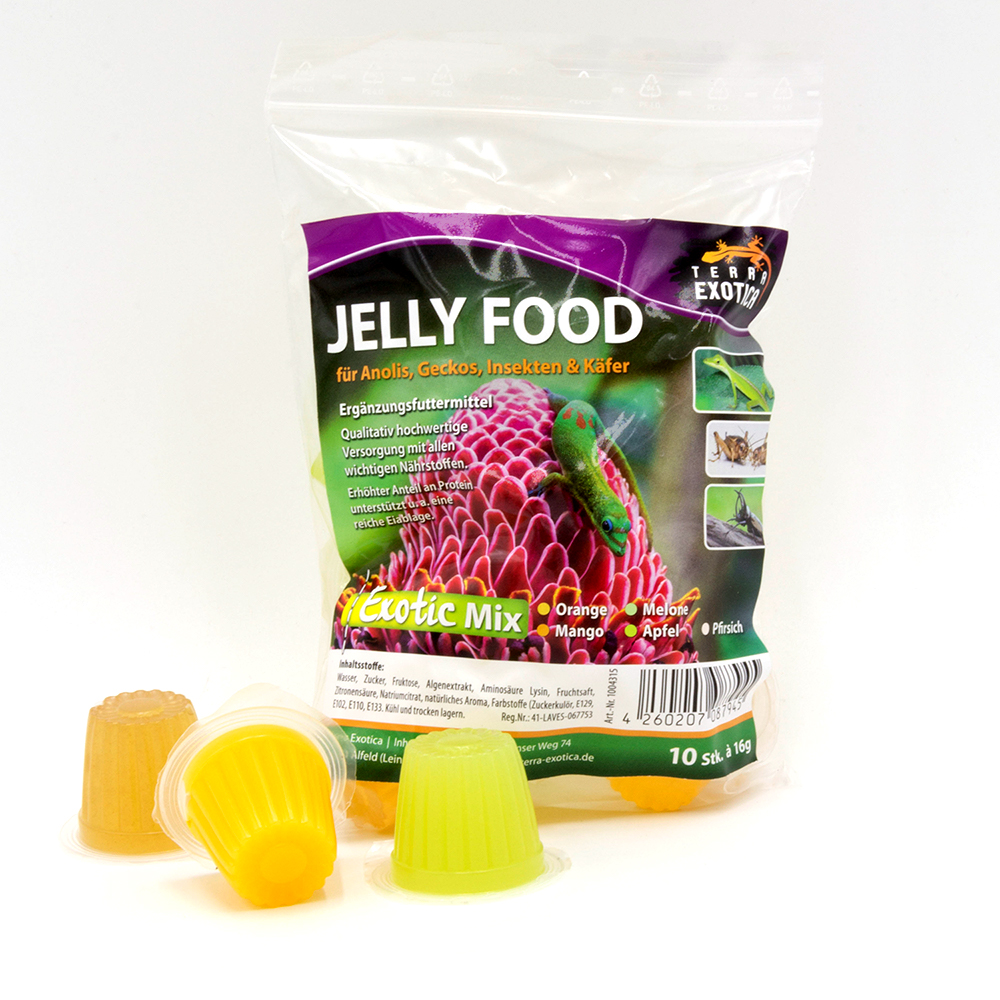 Jelly Food - Exotic-Mix - Beutel mit 10 Stück