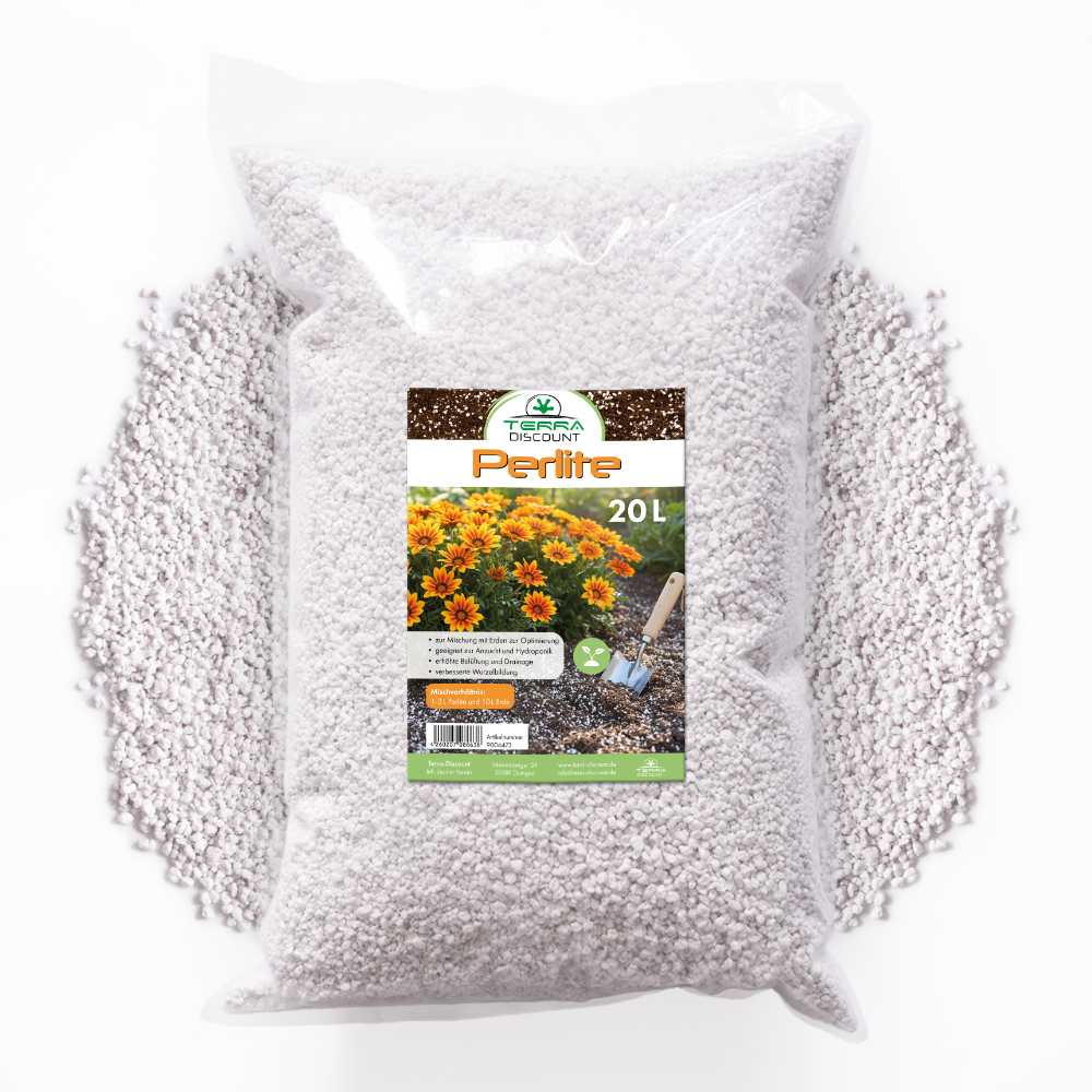 Perlite - ca. 20 Liter - Grob