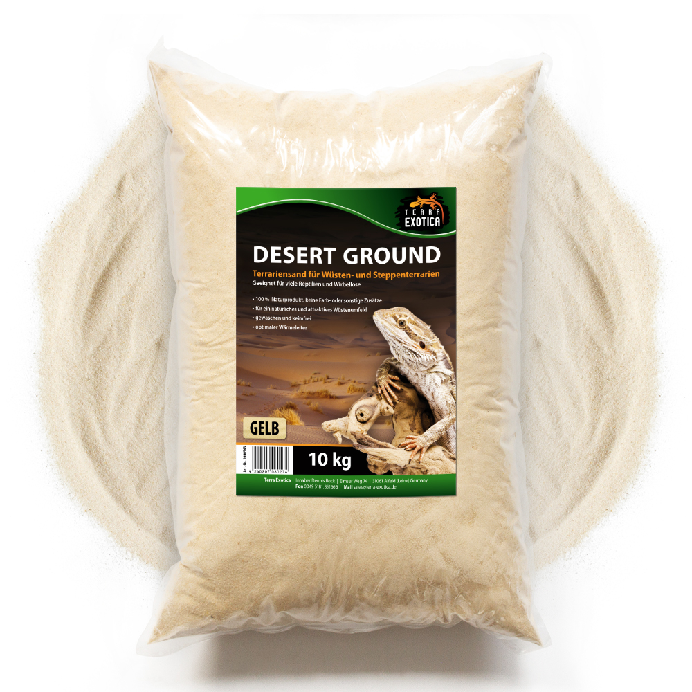 Desert Ground - Terrariensand - 10 kg - Gelb