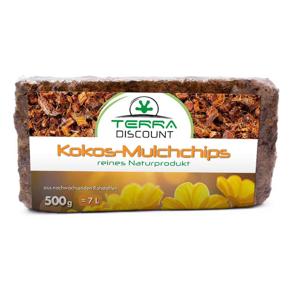 Kokos-Mulchchips - ca. 500 g - Grob